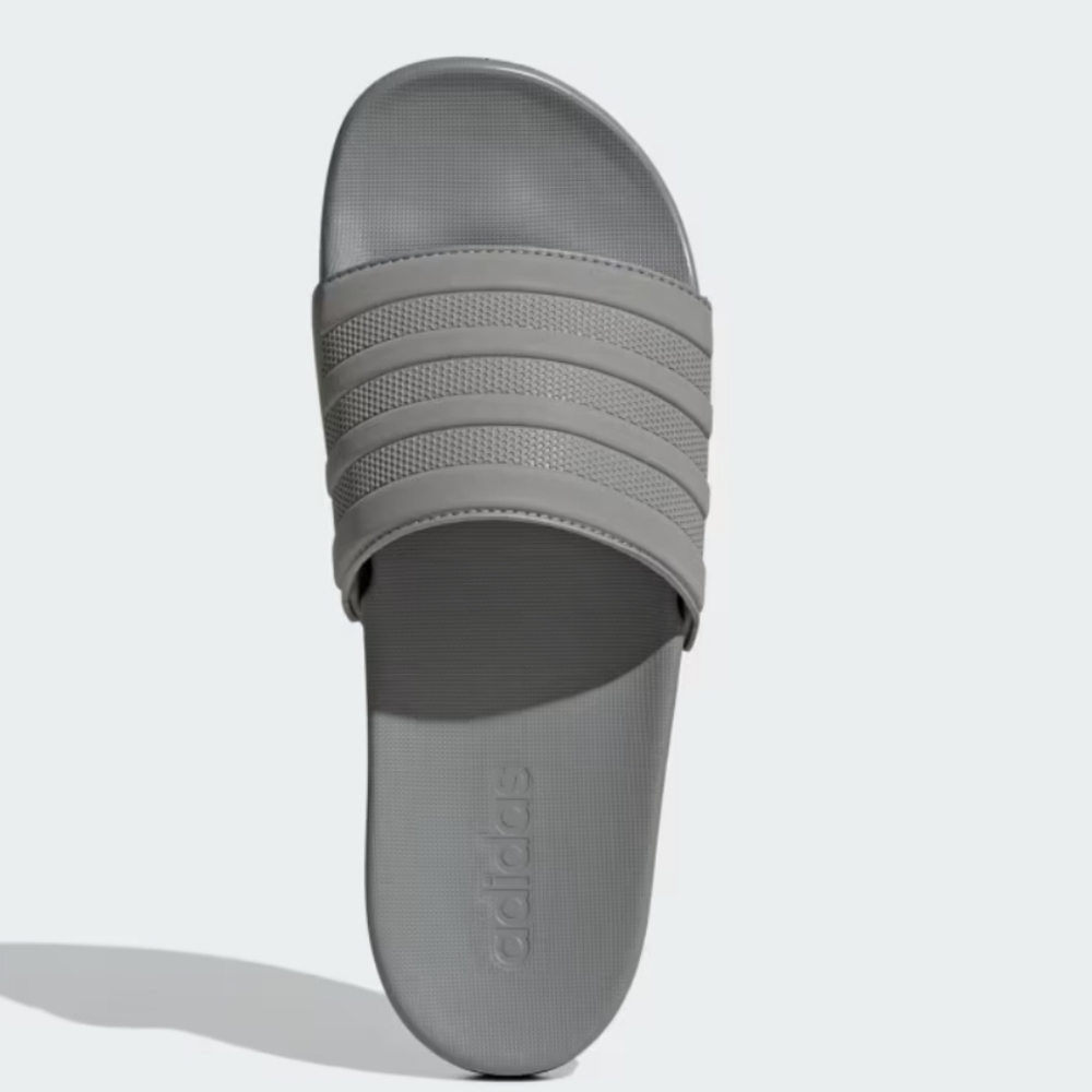 Adidas Gray Slide Sandals ( MEN 14) (WOMEN 15)
